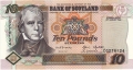 Bank Of Scotland 10 Pound Notes 10 Pounds , 18. 8.1998